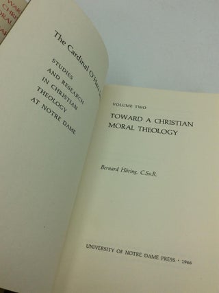 TOWARD A CHRISTIAN MORAL THEOLOGY