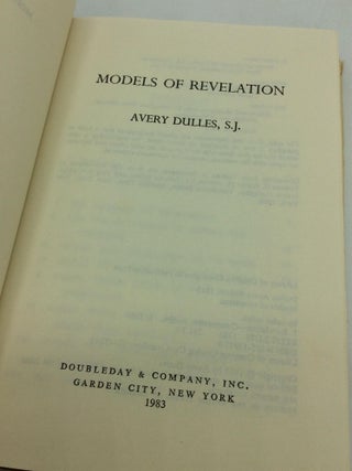 MODELS OF REVELATION