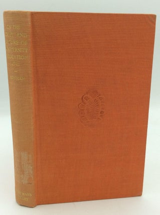 Item #314403 ON THE SCOPE AND NATURE OF UNIVERSITY EDUCATION. Cardinal John Henry Newman