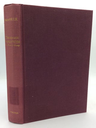 Item #315127 THERAPEUTIC EXPERIENCING: The Process of Change. Alvin R. Mahrer