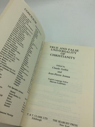 TRUE AND FALSE UNIVERSALITY OF CHRISTIANITY