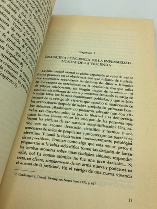 LA NO VIOLENCIA: Una Forma de Cultura y Esperanza
