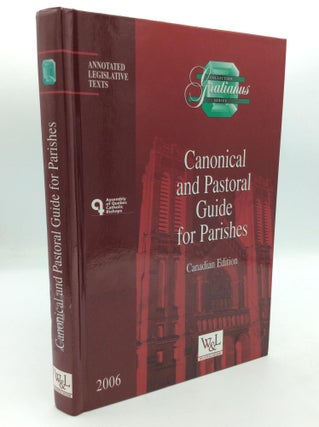 Item #316694 CANONICAL AND PASTORAL GUIDE FOR PARISHES: Canadian Edition. Assembly of Quebec...