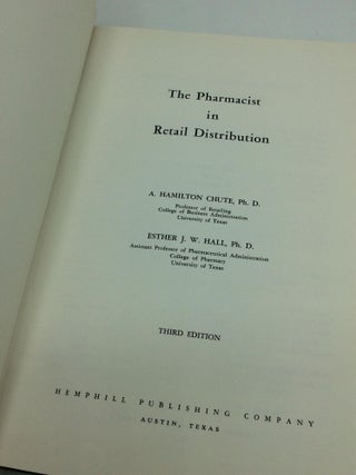 THE PHARMACIST IN RETAIL DISTRIBUTION