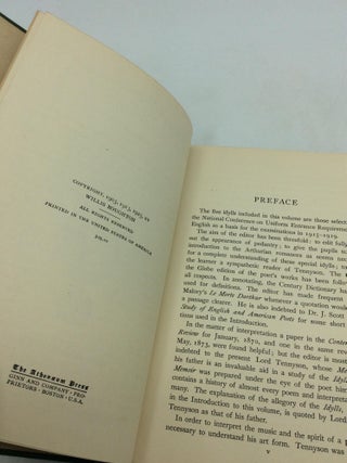 TENNYSON'S IDYLLS OF THE KING (Selections)