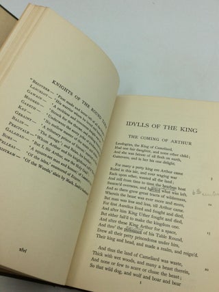 TENNYSON'S IDYLLS OF THE KING (Selections)