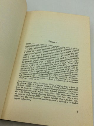 PENANCE AND THE ANOINTING OF THE SICK