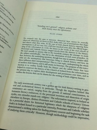 AS BY LAW ESTABLISHED: The Church of Ireland Since the Reformation