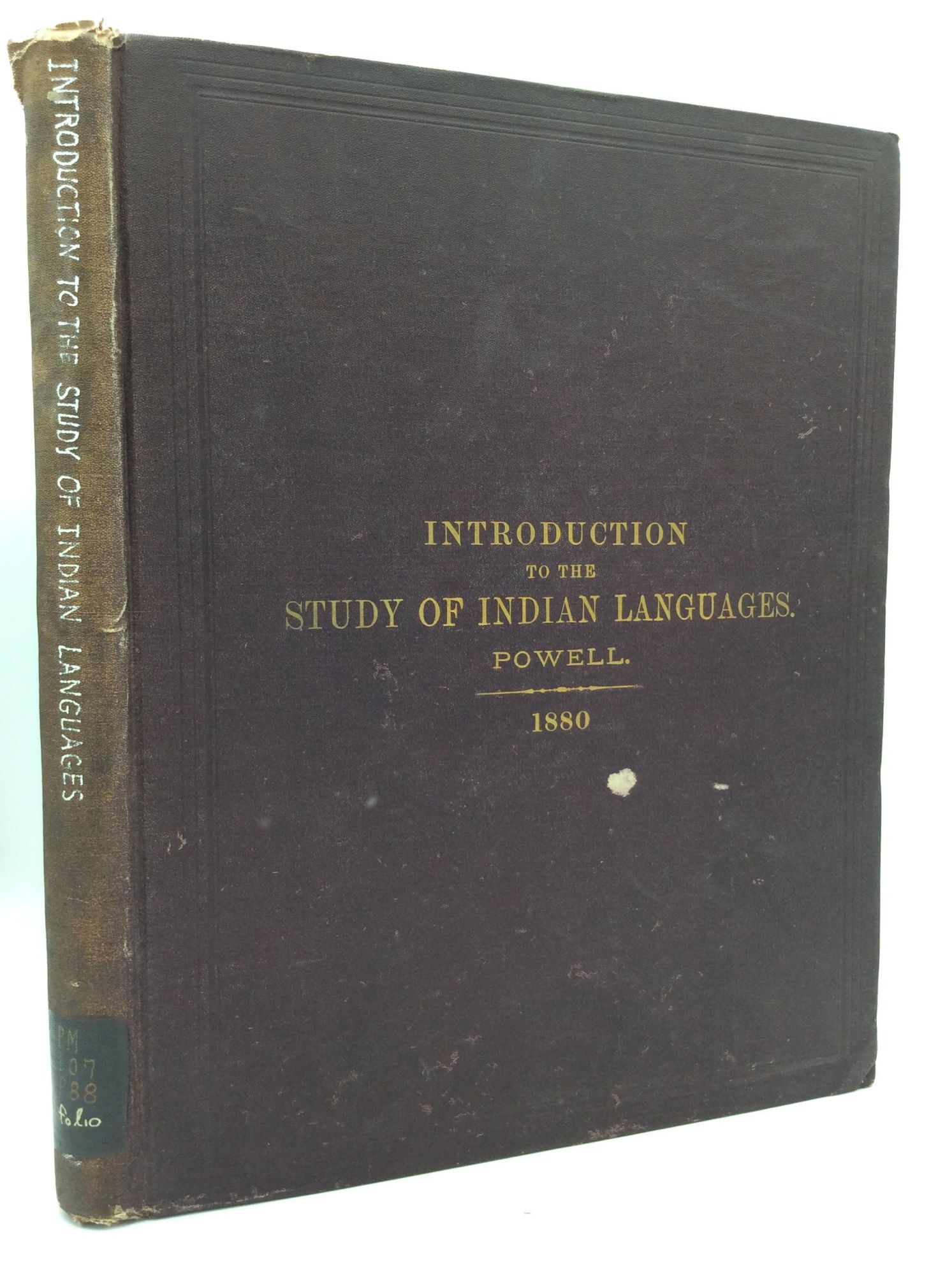 INTRODUCTION TO THE STUDY OF INDIAN LANGUAGES with Words Phrases and ...