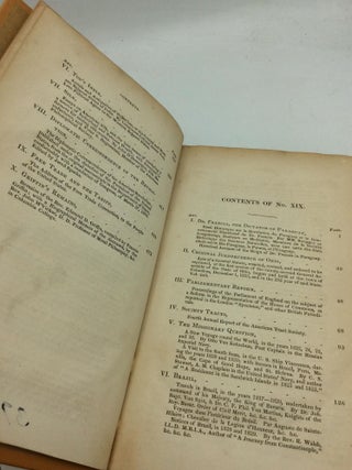 THE AMERICAN QUARTERLY REVIEW, Volume X (September & December 1831)