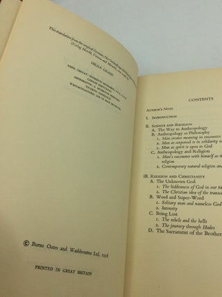 SCIENCE, RELIGION AND CHRISTIANITY