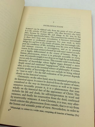SCIENCE, RELIGION AND CHRISTIANITY