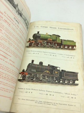 ILLUSTRATED CATALOGUE FOR BASSETT-LOWKE, LTD., Season 1910 and 1911 (Section C)