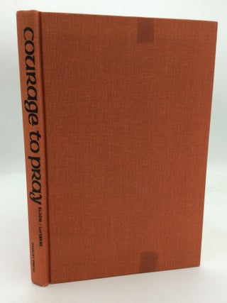 Item #318939 COURAGE TO PRAY. Anthony Bloom, Georges Lefebvre