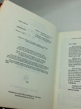 LECTIONARY FOR MASS: English Translation Approved by the National Conference of Catholic Bishops and Confirmed by the Apostolic See