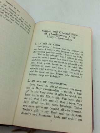 CHRIST IN ME: Prayer Book for Communion Mass