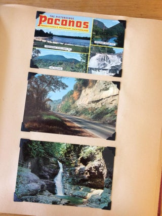 ORIGINAL SCRAPBOOK OF A 1965 VACATION IN PENNSYLVANIA, NEW JERSEY, AND VIRGINIA