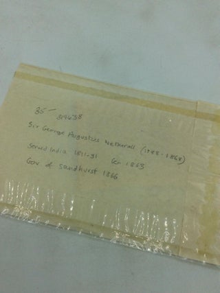 CUT SIGNATURE OF GEN. GEORGE AUGUSTUS WETHERALL