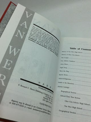 VAN WERT CITY SCHOOLS 1998 ALUMNI DIRECTORY
