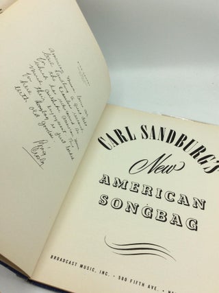 CARL SANDBURG'S NEW AMERICAN SONGBAG
