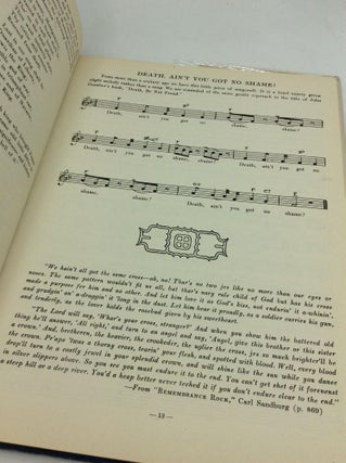 CARL SANDBURG'S NEW AMERICAN SONGBAG