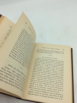 SUPERB EDITION OF WORKS BY JOHN RUSKIN: Pearls for Young Ladies / True and Beautiful / The Crown of Wild Olive / Ethics of the Dust / Sesame and Lilies / Precious Thoughts