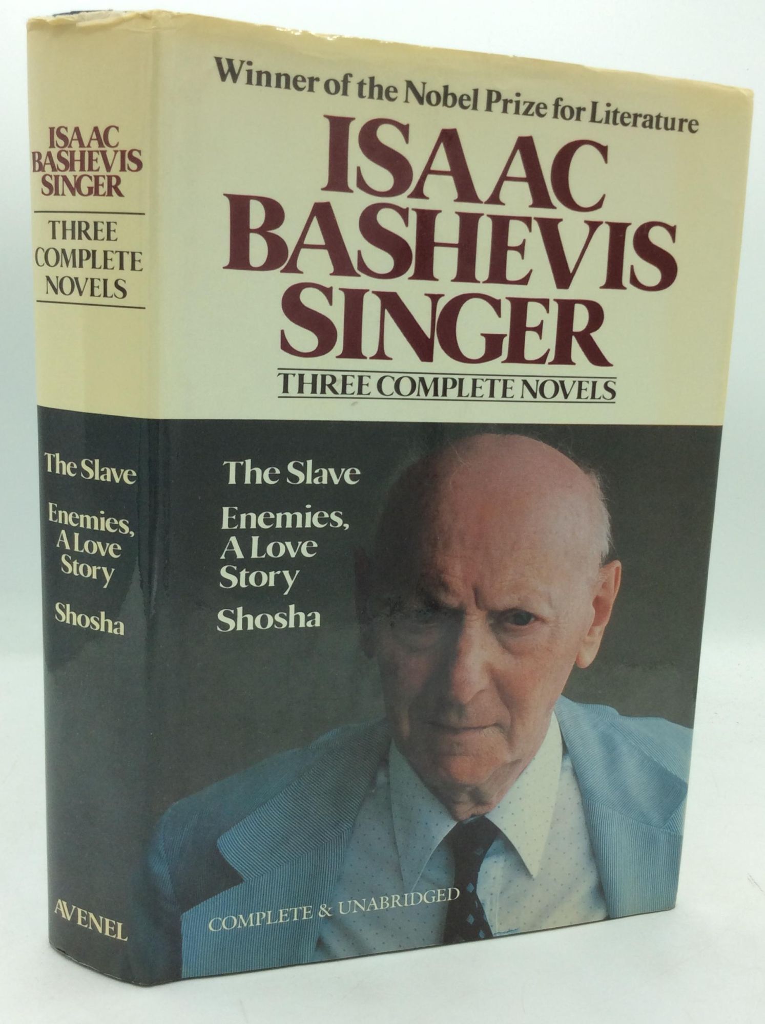 Author Singer ISAAC BASHEVIS SINGER: THREE COMPLETE NOVELS | Isaac Bashevis Singer ...