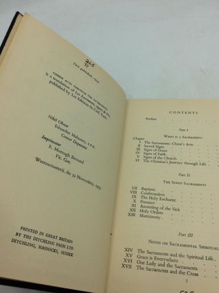 CHRIST ACTS THROUGH THE SACRAMENTS