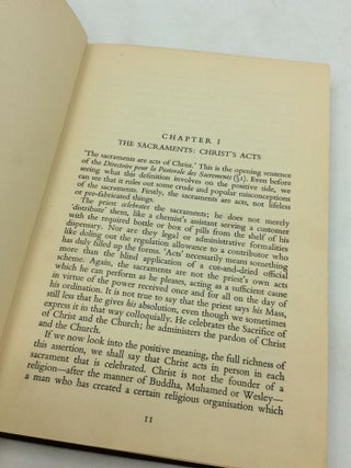 CHRIST ACTS THROUGH THE SACRAMENTS