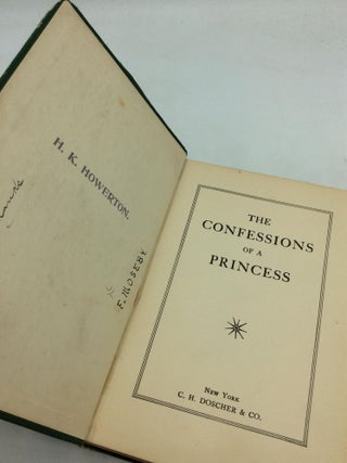 THE CONFESSIONS OF A PRINCESS