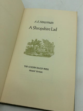 A SHROPSHIRE LAD