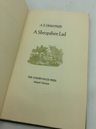 A SHROPSHIRE LAD