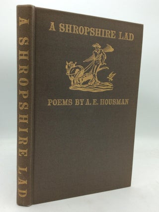 Item #320192 A SHROPSHIRE LAD. A E. Housman