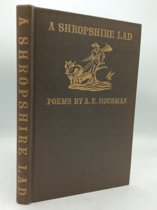 Item #320192 A SHROPSHIRE LAD. A E. Housman
