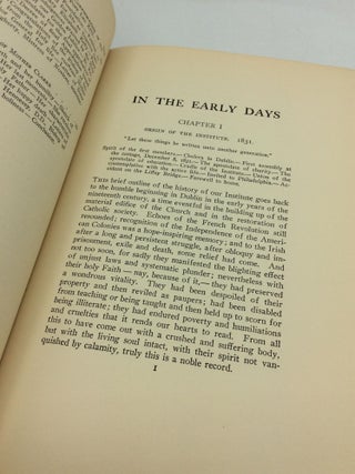 IN THE EARLY DAYS: Pages from the Annals of the Sisters of Charity of the Blessed Virgin Mary; St. Joseph's Convent, Mount Carmel, Dubuque, Iowa, 1833-1887