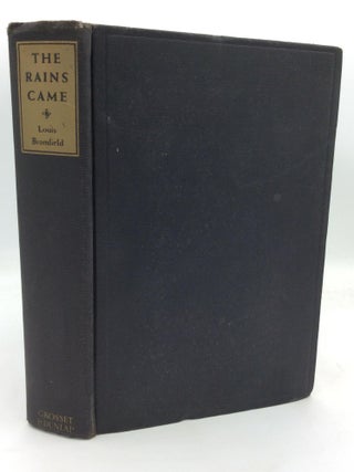 Item #320308 THE RAINS CAME: A Novel of Modern India. Louis Bromfield