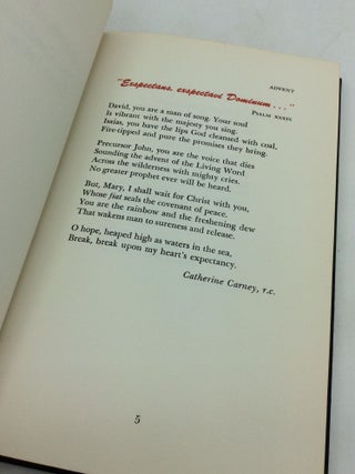 FULFILLMENT: A Book of Verse by Religious of the Cenacle