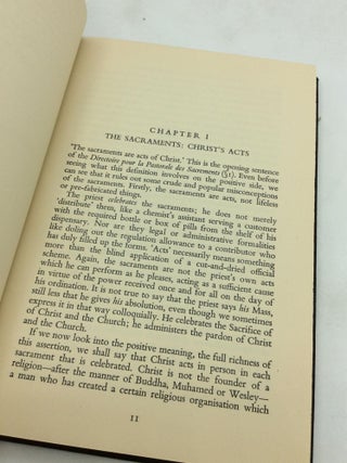 CHRIST ACTS THROUGH THE SACRAMENTS