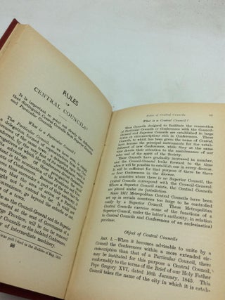 MANUAL OF THE SOCIETY OF ST. VINCENT DE PAUL