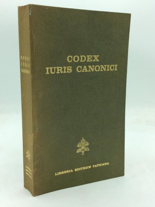 Item #320901 CODEX IURIS CANONICI Auctoritate Ioannis Pauli PP. II Promulgatus