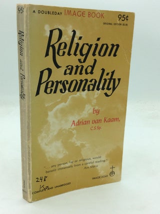 Item #320911 RELIGION AND PERSONALITY. Adrian van Kaam