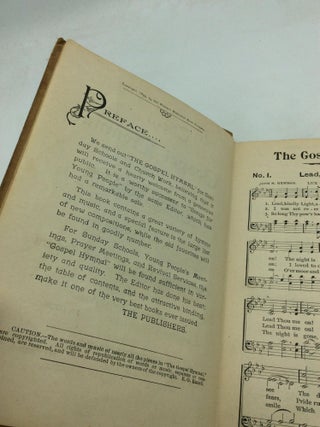THE GOSPEL HYMNAL FOR SUNDAY SCHOOL AND CHURCH WORK