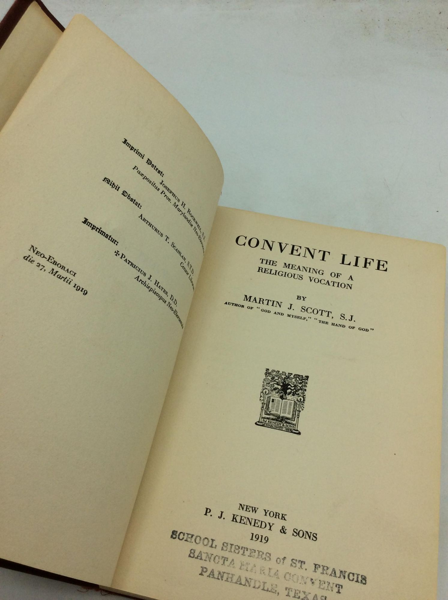 CONVENT LIFE: The Meaning of a Religious Vocation | Martin J. Scott ...