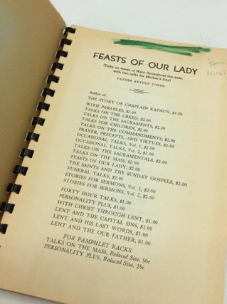 FEASTS OF OUR LADY