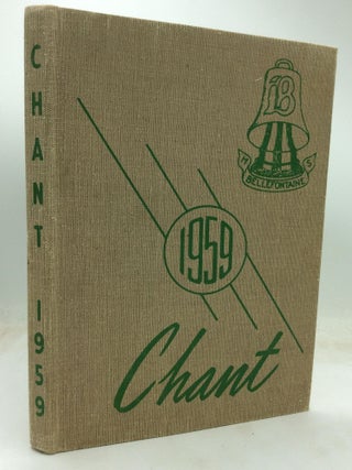 Item #321436 1959 BELLEFONTAINE HIGH SCHOOL YEARBOOK. Bellefontaine High School