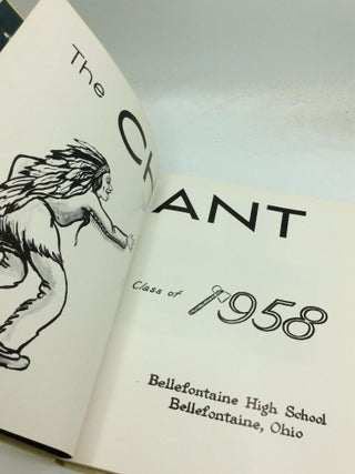 1958 BELLEFONTAINE HIGH SCHOOL YEARBOOK