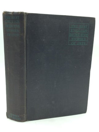 Item #321518 THE BEST ENGLISH DETECTIVE STORIES OF 1929
