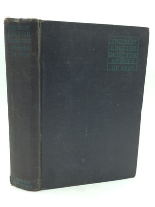 Item #321518 THE BEST ENGLISH DETECTIVE STORIES OF 1929