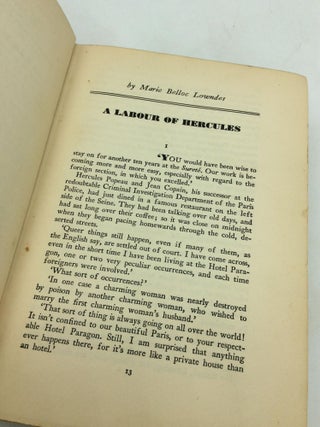 THE BEST ENGLISH DETECTIVE STORIES OF 1929