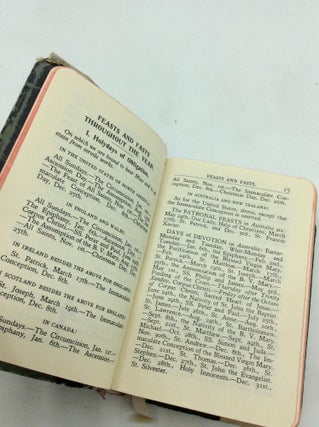 THE KEY OF HEAVEN: A Manual of Select Prayers for the Use of the Faithful, Compiled from Approved Sources in Accordance with the Recent Pontifical Decrees